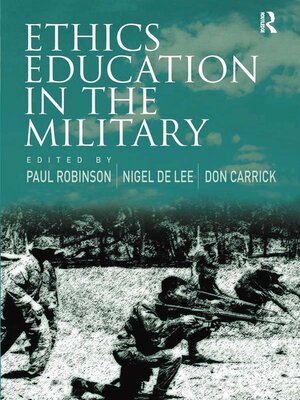cover image of Ethics Education in the Military